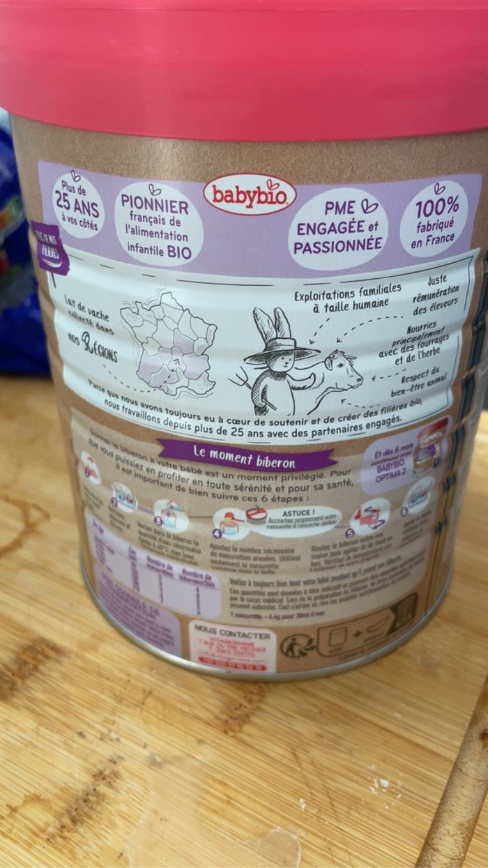 Lait babybio - photo numéro 2