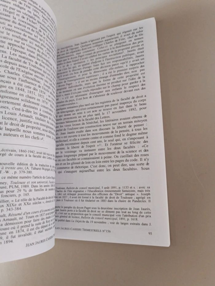 Jean Jaurès socialismes des juristes cahiers trimestriels numéro 156 - photo numéro 10