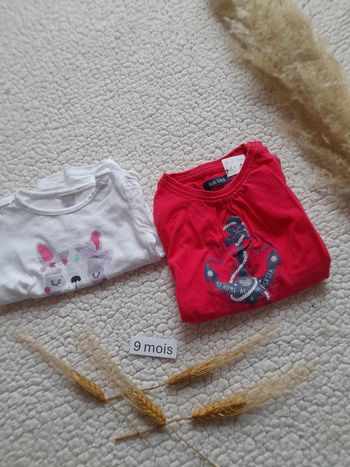 Lot de 2 t shirt