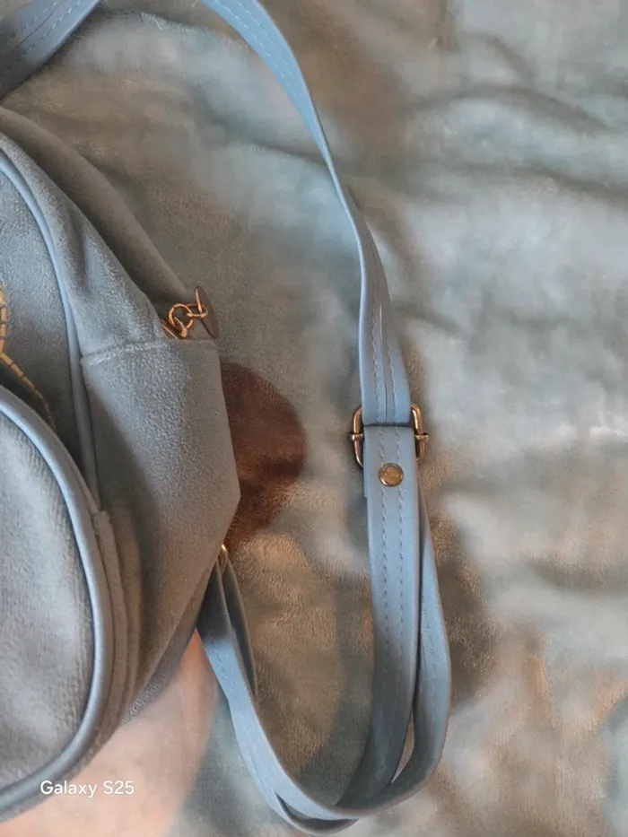 Sac à dos bleu fillette - photo numéro 4