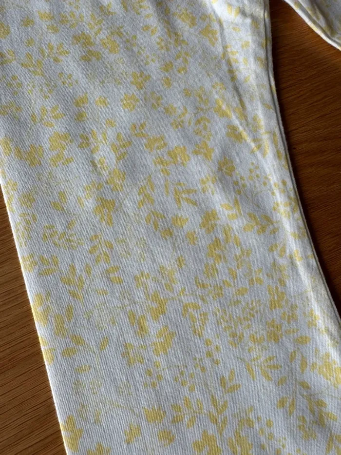 Pyjama 2 pièces ML haut en velours et bas jaune coton thème Licorne NEUF - Taille 4 Ans - photo numéro 14