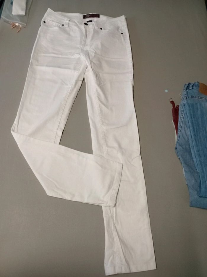 Jean blanc taille FR 38