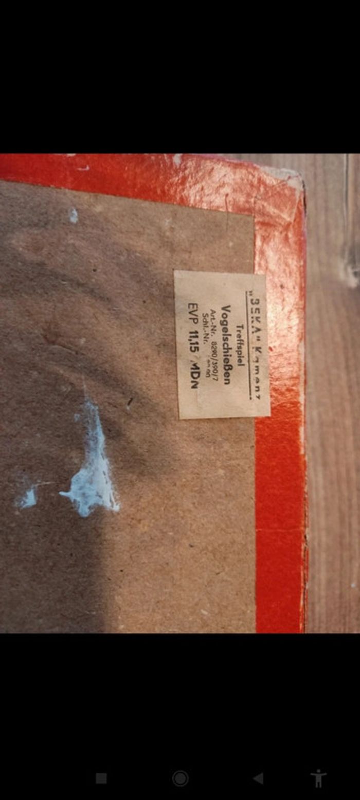 Jeu ancien de tir treffspiel vogelschiessen - photo numéro 5