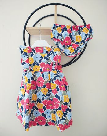 23 mois 2 ans ensemble été robe + bloomer