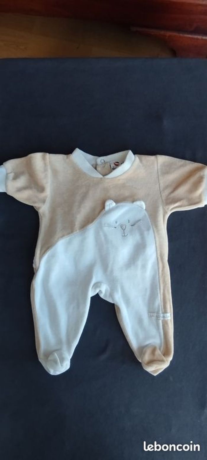 Pyjama bébé naissance Absorba - photo numéro 2