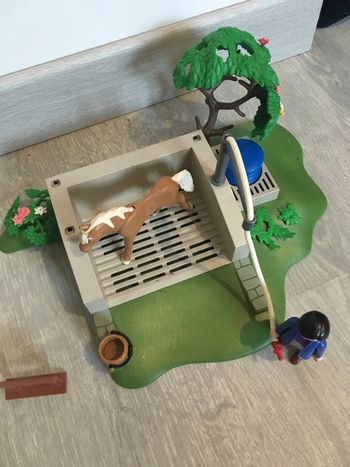Playmobil station box de lavage cheval équitation