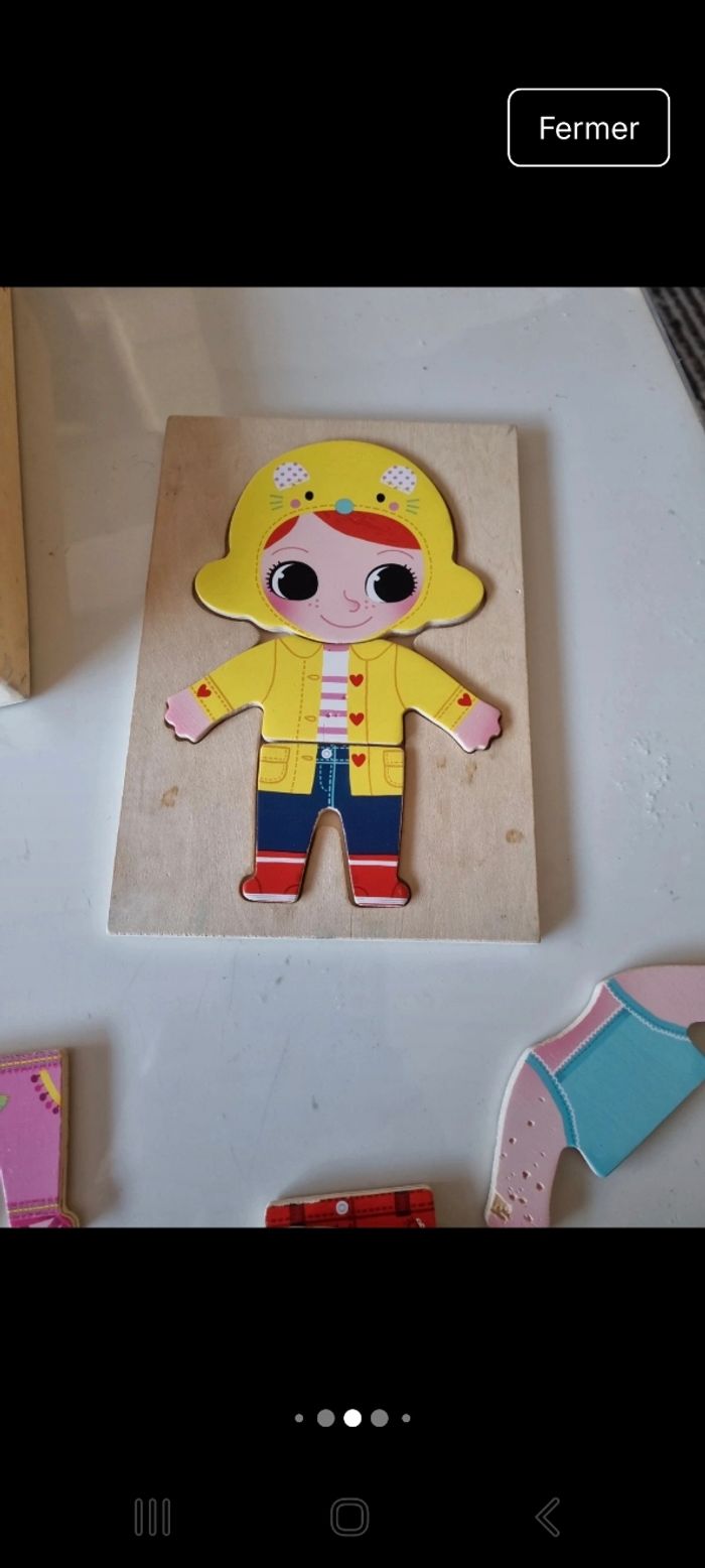 Puzzle  en bois Vilac - photo numéro 8