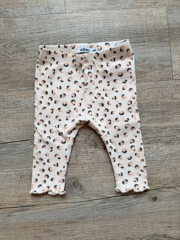 Legging léopard 6 mois fille