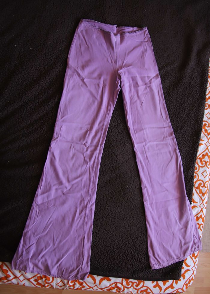 Pantalon pattes d'éléphants stretch - photo numéro 2