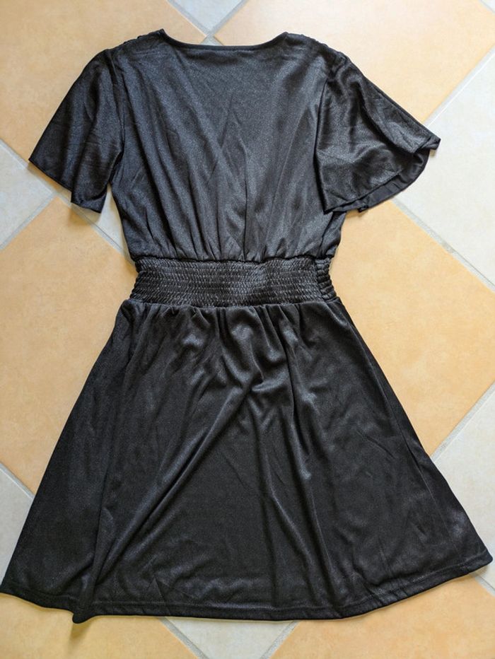 Robe soirée événement chic S 36 très bon état tissaia noir - photo numéro 4