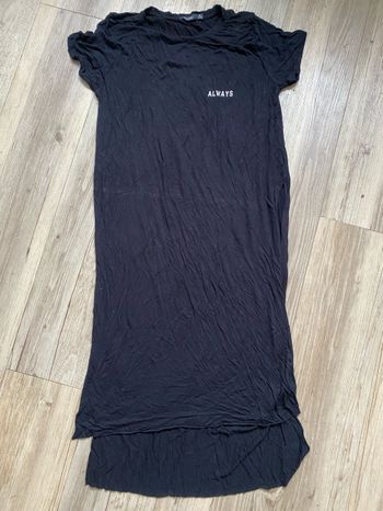 Robe tunique fendu  longue bershka taille S