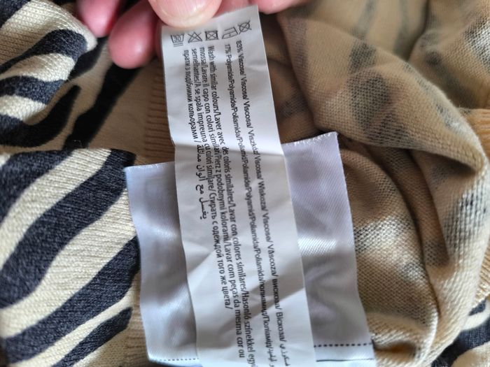 Cardigan motif zèbre - photo numéro 4