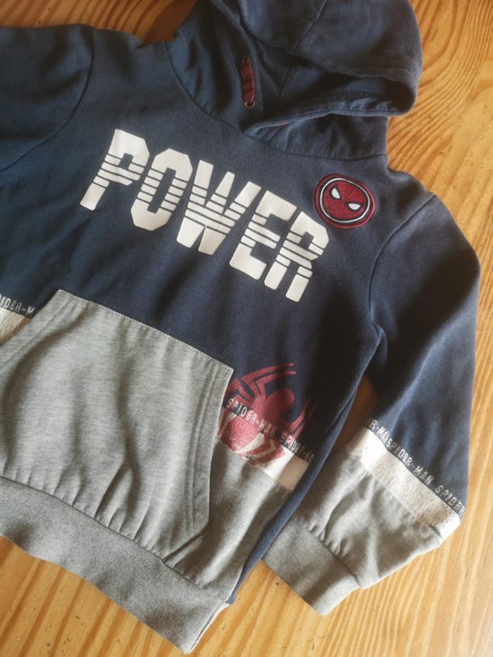 Sweat marvel spiderman 8 ans - photo numéro 2