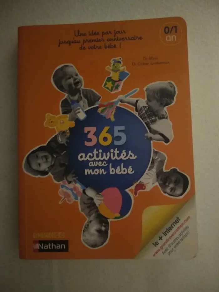 Livre Bébé /Maman 365 Activités avec Mon Bébé