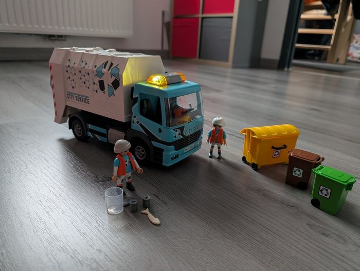 Playmobil 70885 city life camion poubelles