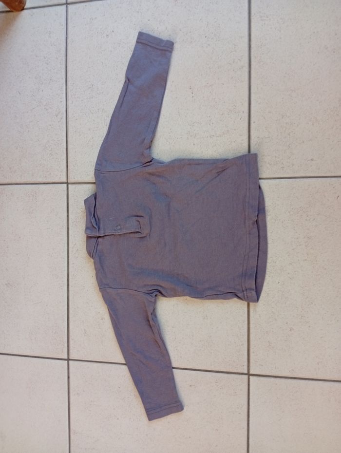 T-shirt col roulé fille 18 mois Kimbaloo - photo numéro 2