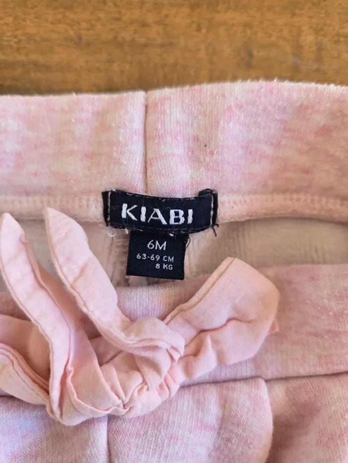 Pantalon Kiabi fille 6 mois - photo numéro 3