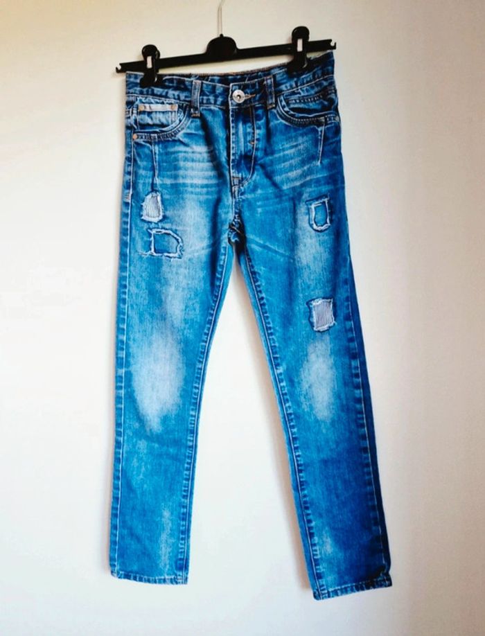 Jeans destroy- 12 ans - aeropilote