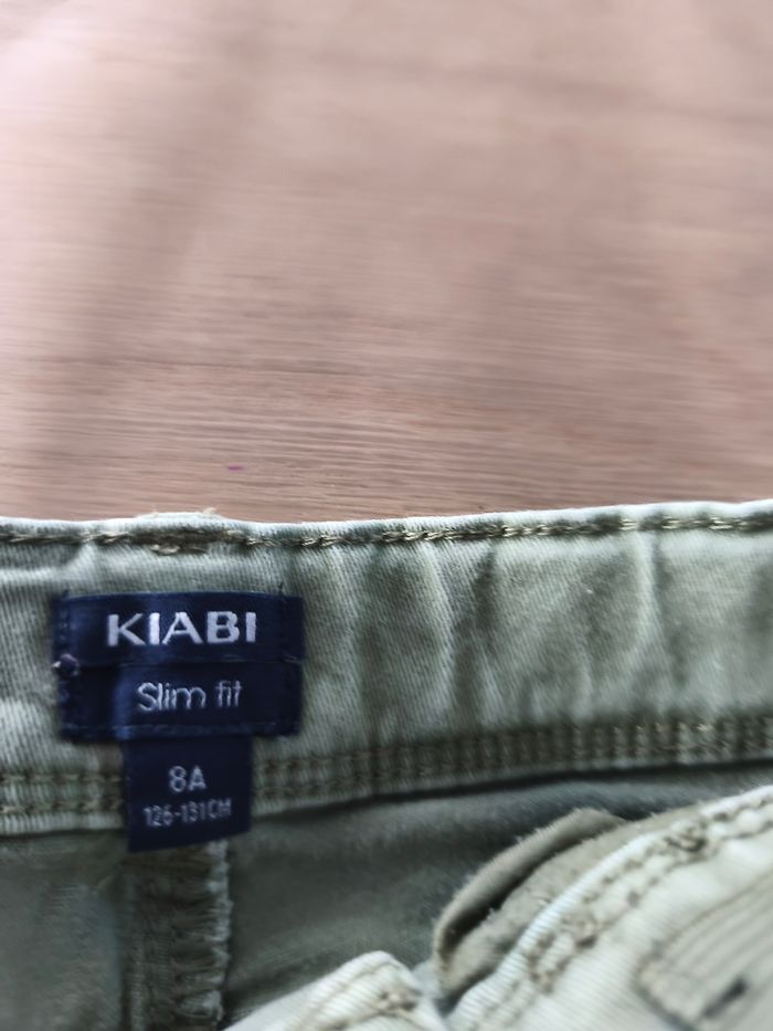 Jean kaki taille 8ans
Slim fit - photo numéro 2