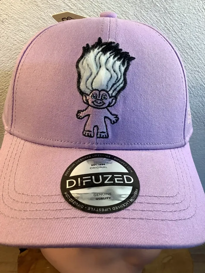 Casquette neuve Trolls anniversaire Difuzed - photo numéro 2