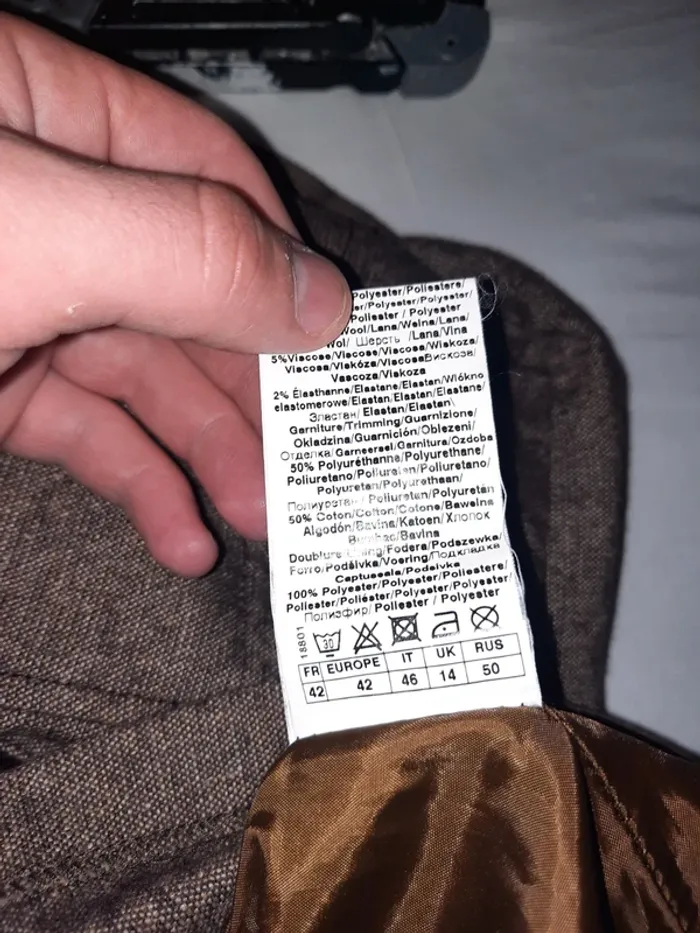 Robe vintage en laine - photo numéro 6