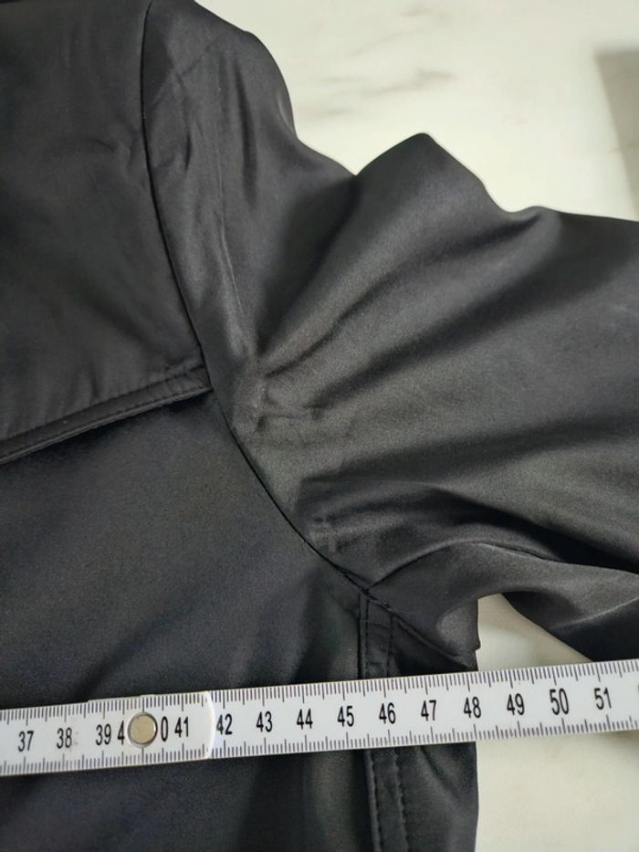Mengdiou trench noir taille 42 - photo numéro 14
