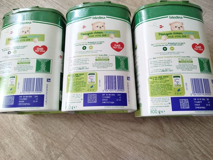 Lait infantiles bledilait - photo numéro 3