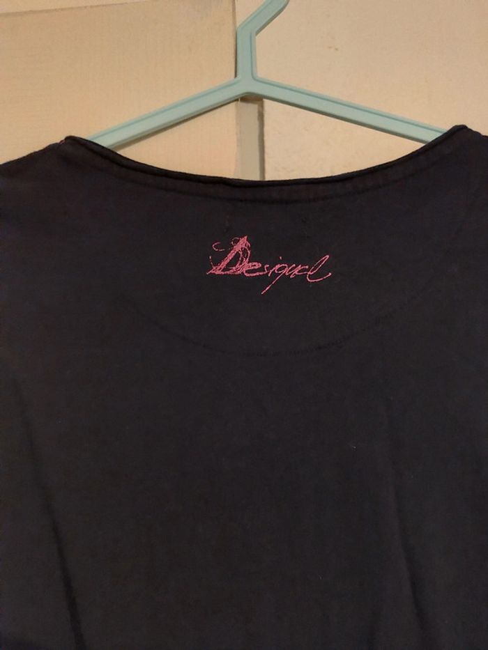 Jolie Robe 👗 fille Desigual taille réellement 11/12 ans manches longues - photo numéro 3