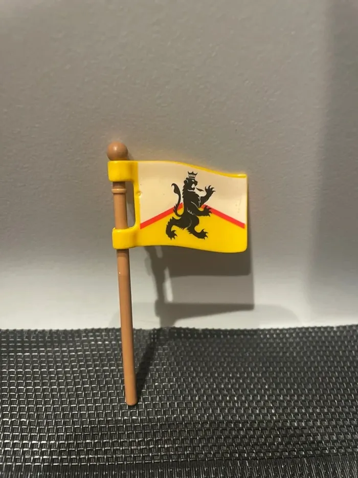 Playmobil drapeau chevalier du lion 4865 4866 4867 4868 4869 4871 4873 4933 5240 moyen âge - photo numéro 4