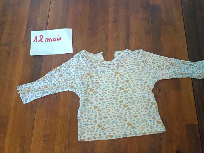 Lot 2 chemisiers et 4 tee shirts manches longues - photo numéro 3