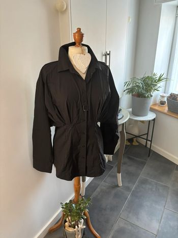 Chemise noire Sisley neuve L