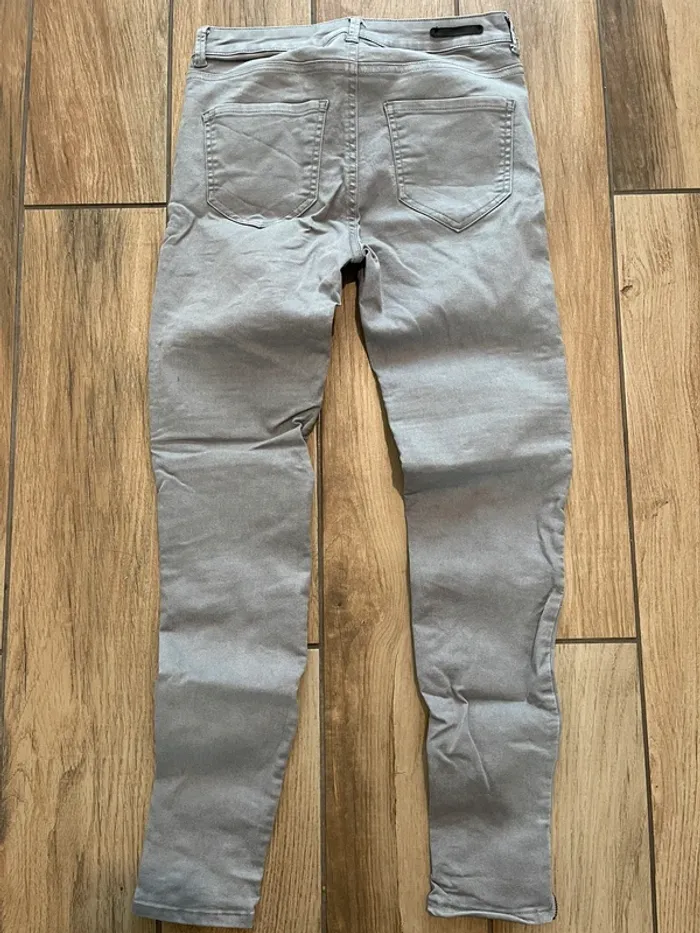 Jean skinny gris Zara - photo numéro 3
