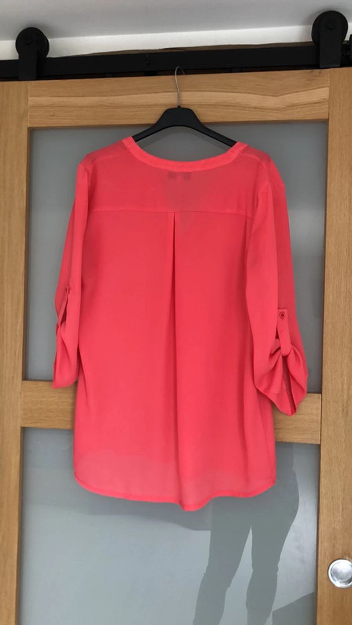 Blouse rose vif - photo numéro 4