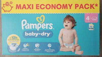 Pampers baby dry taille 4