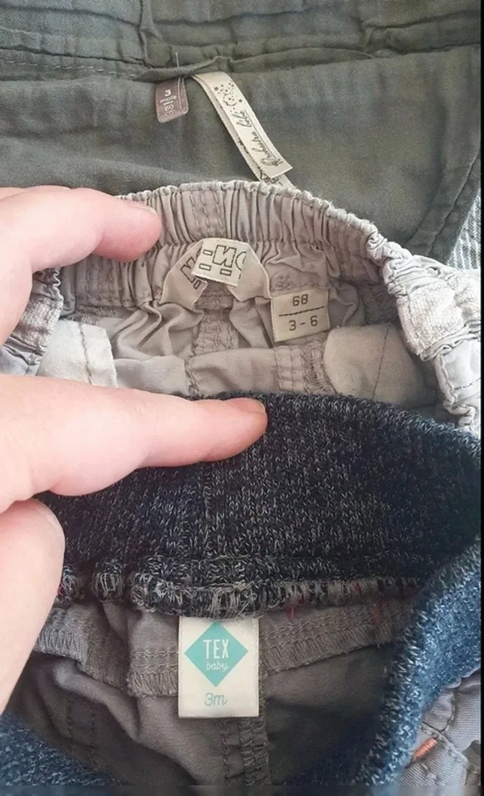 Lot de 3 pantalons 3 mois - photo numéro 4