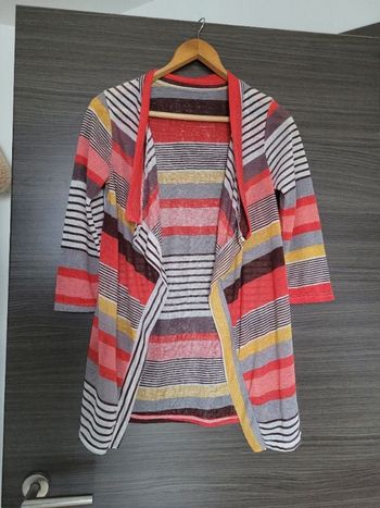 Gilet L coloré cardigan