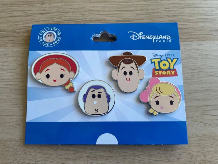 Set 4 Pin's Disney Pixar Toy Story - Tsum Tsum - Disneyland Paris