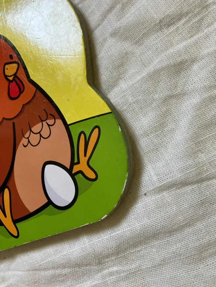 Livre enfant – Paula la poule (collection animaux) - photo numéro 2