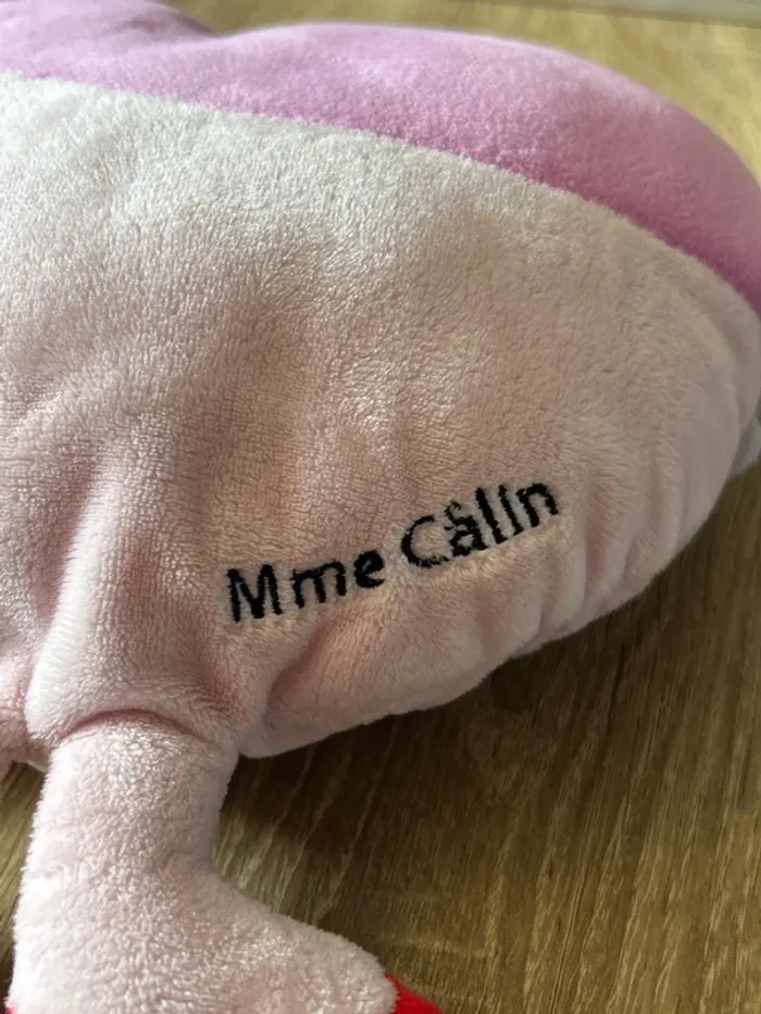 Peluche Madame Câlin / Monsieur Madame / Jemini ( Sanrio THOIP, 2015) / Très bon état - photo numéro 4