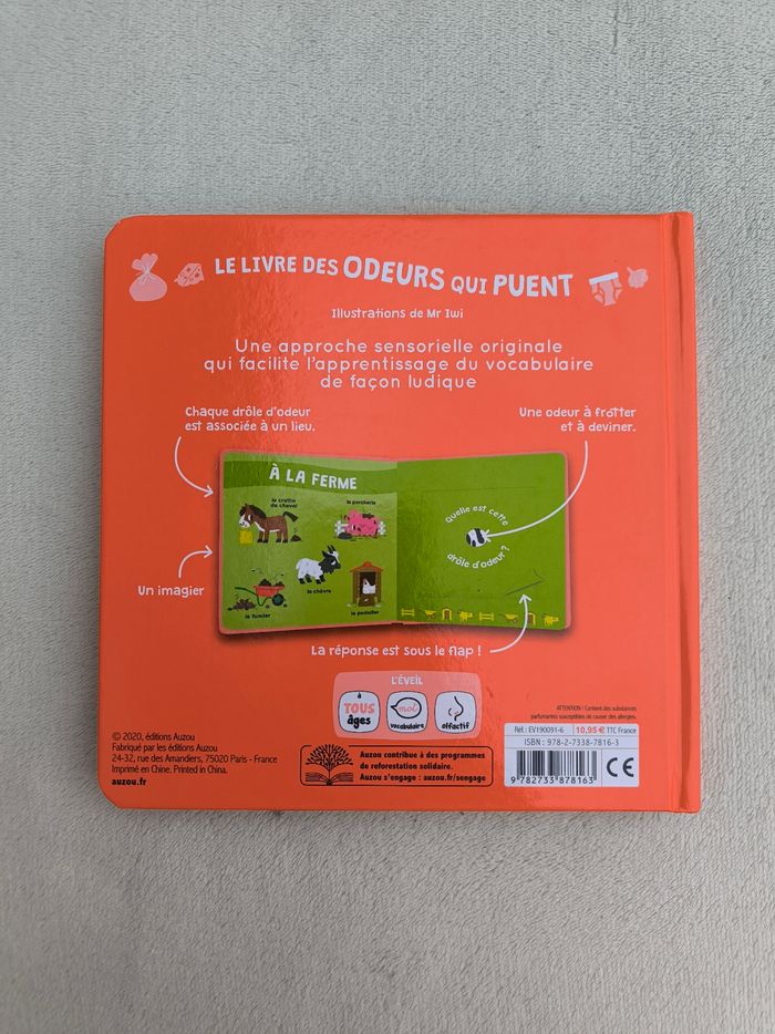 Livre à sentir Auzou - photo numéro 3