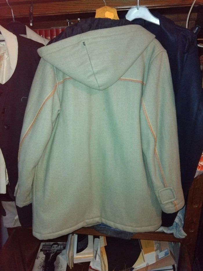 Duffle coat vert pastel y2k - photo numéro 8
