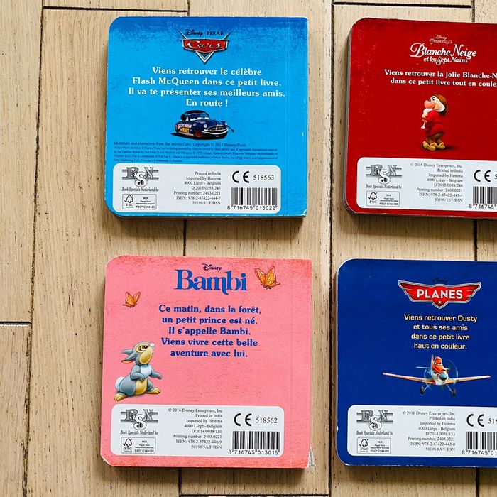 Lot de 6 livres Disney - photo numéro 5