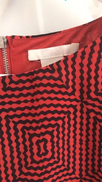 Robe H&M noir et orange