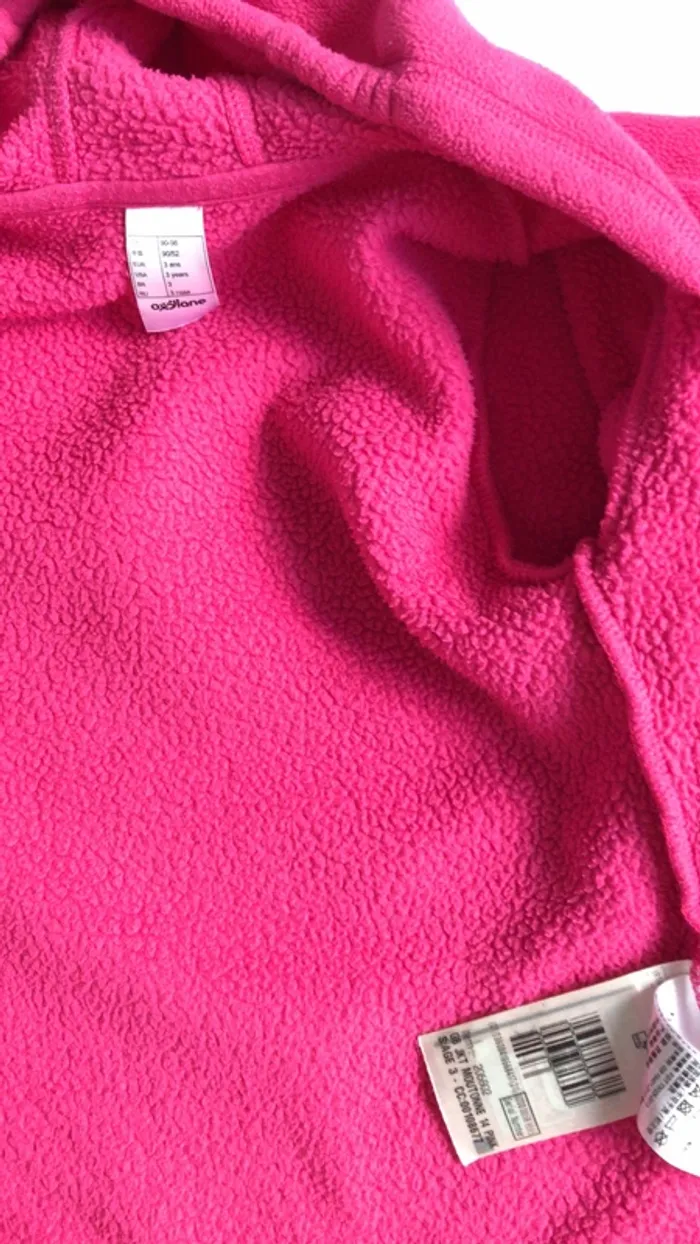 Gilet polaire fushia Décathlon 3 ans - photo numéro 6