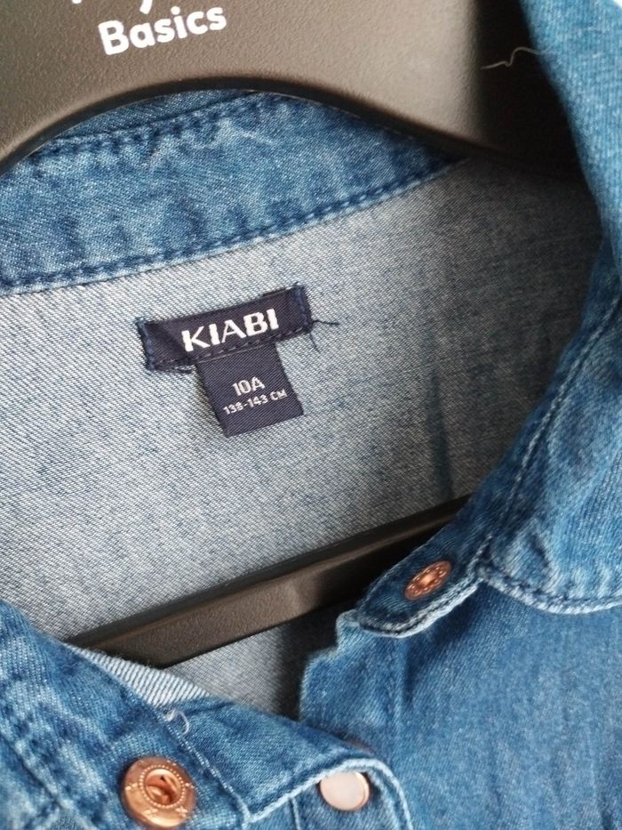 Chemise en jeans manches longues - photo numéro 4