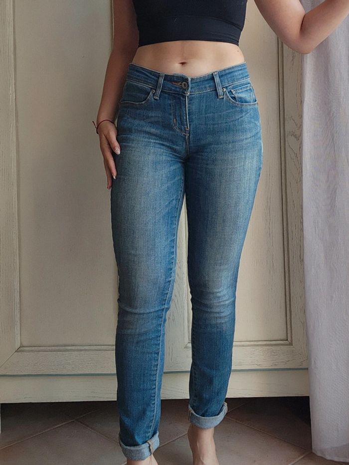 Jean Levis skinny demi curve vintage - photo numéro 4