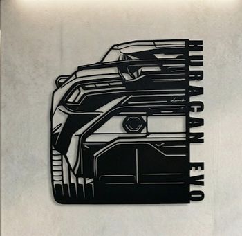 Silhouette Lamborghini Huracán EVO