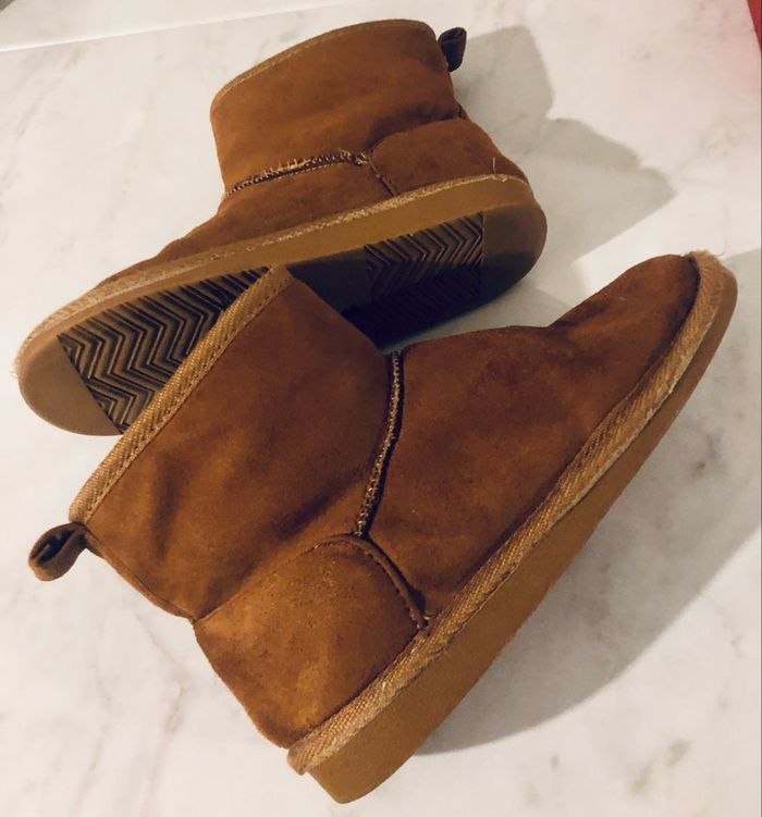 Bottines camel 33