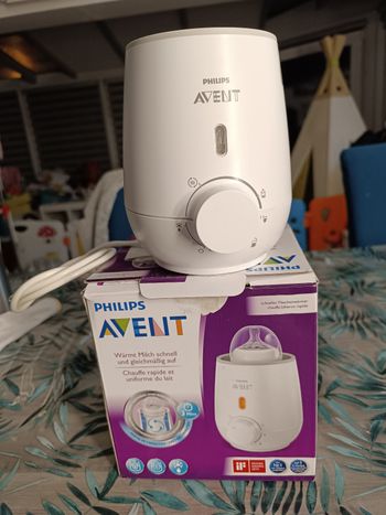 Chauffe biberon et petits pots Philips Avent en 3 minutes 