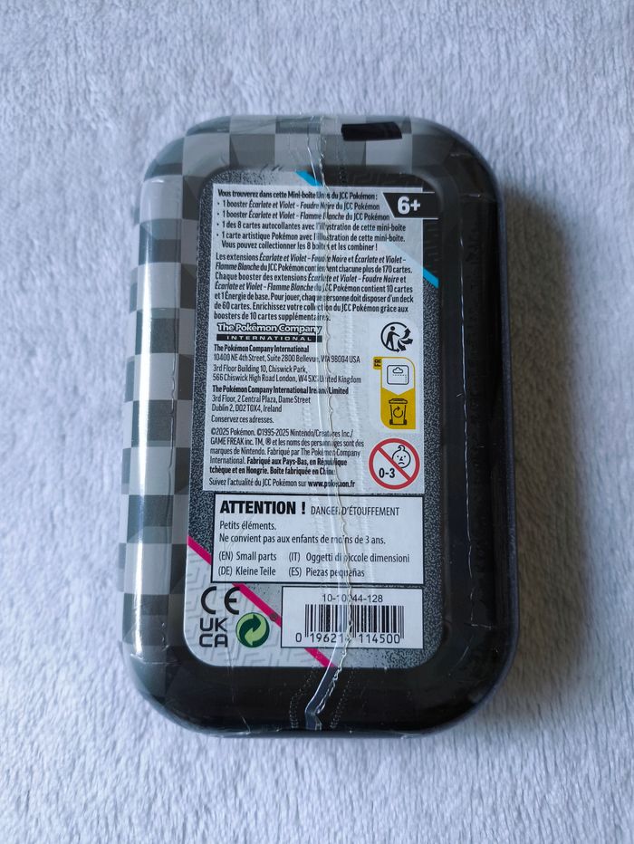 Pokémon: Mini tin Unys EV10.5 Foudre Noire & Flamme Blanche - photo numéro 2